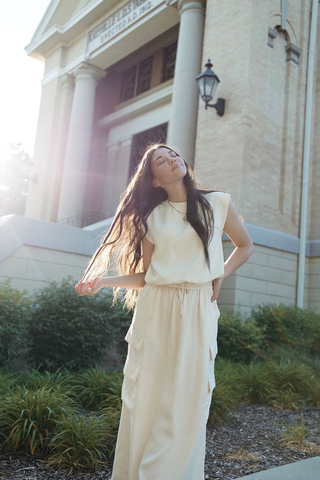 Gentry Cargo Midi Skirt - FINAL SALE