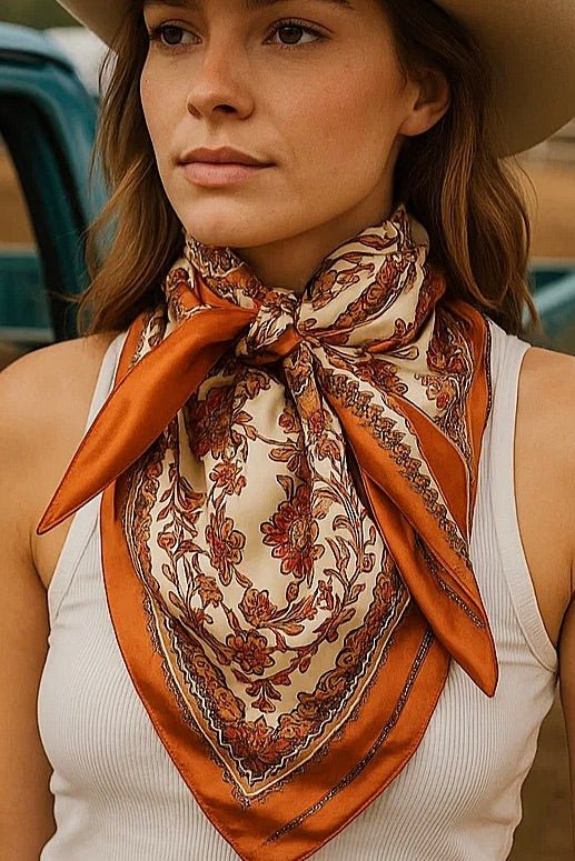 silk square scarfs