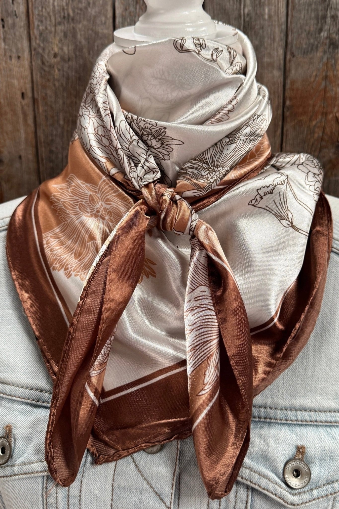 Gilded Grove Scarf