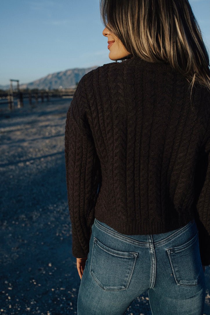 Ginger Crop Sweater - FINAL SALE