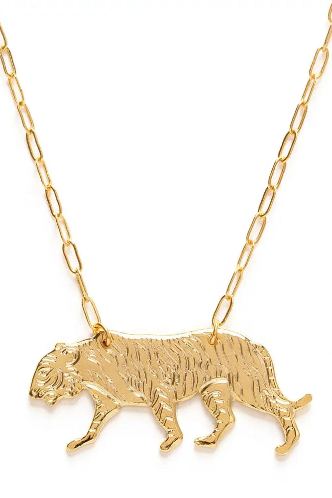Here Kitty Kitty Tiger Necklace