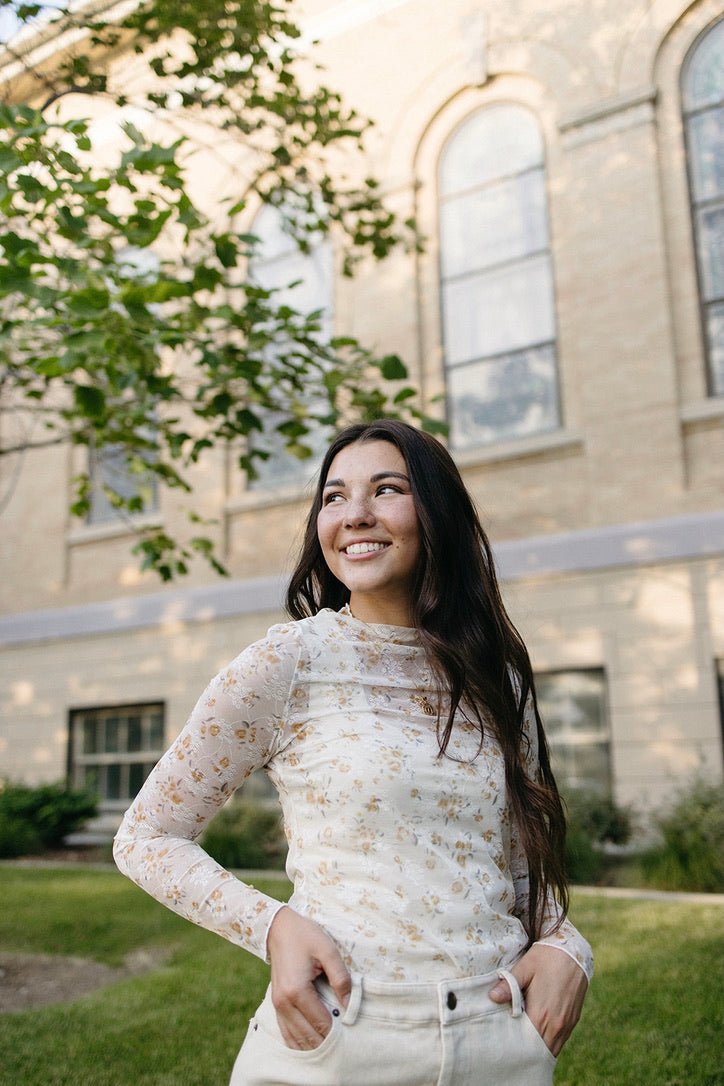 Goldie Lace Top - FINAL SALE