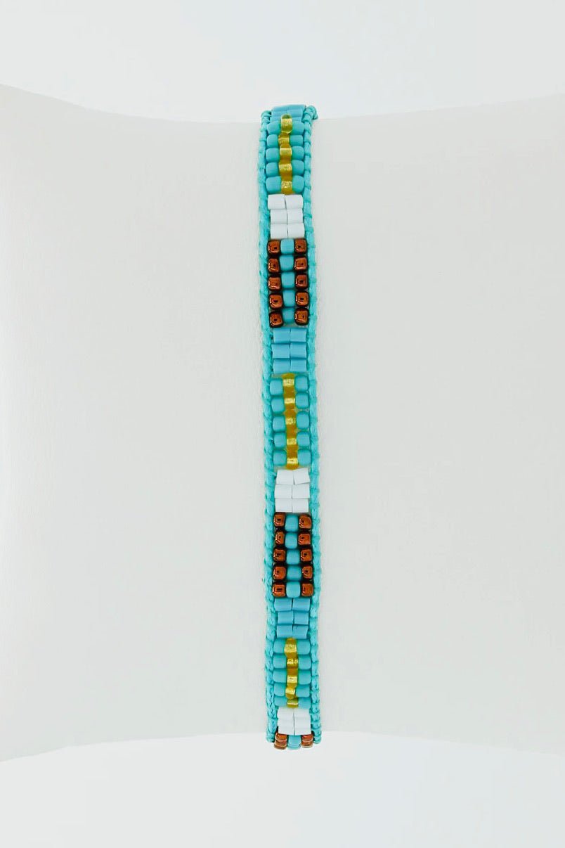 Granger Beaded Drawstring Bracelet - FINAL SALE