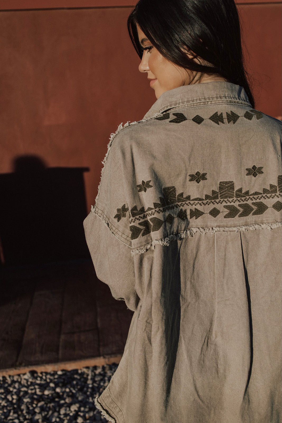Great Plains Embroidered Jacket Lux Collection - FINAL SALE