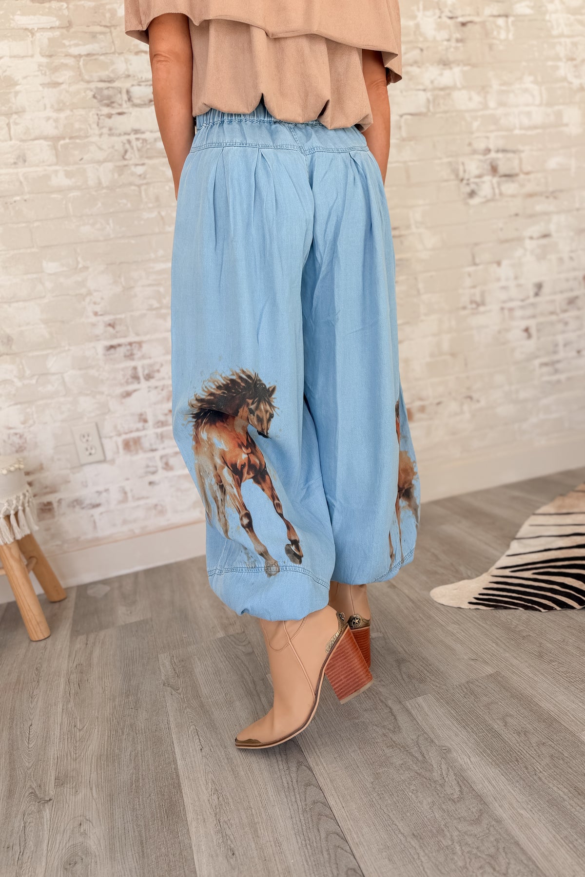 Horse Play Tencel Harem Pants