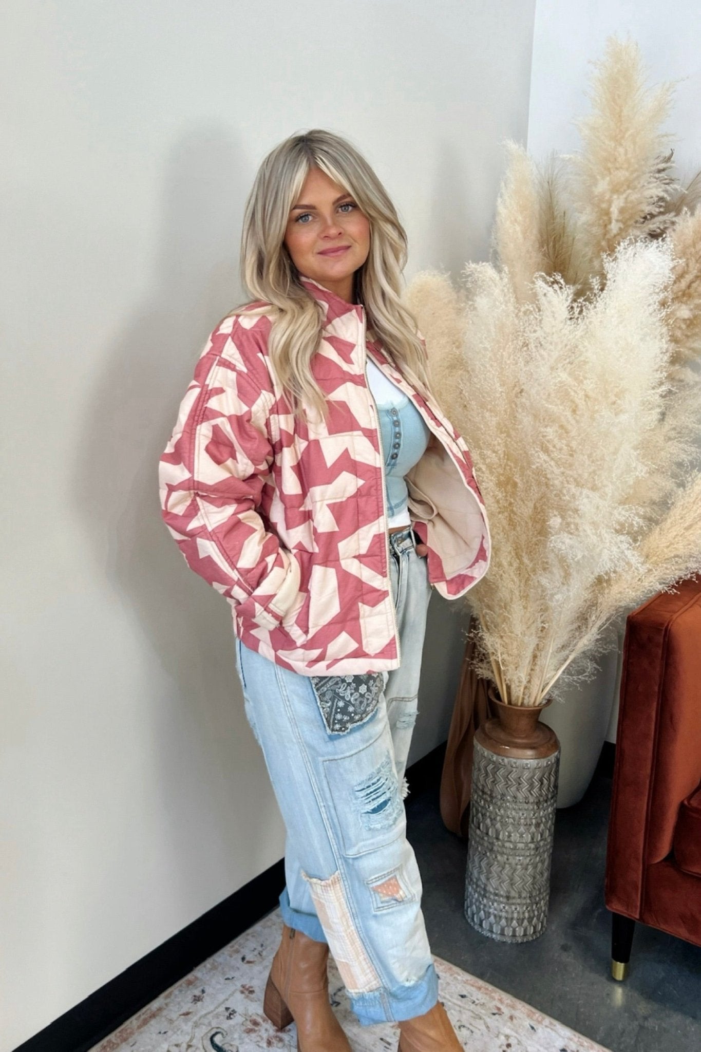 Kaylynn Zip Up Jacket Lux Collection - FINAL SALE