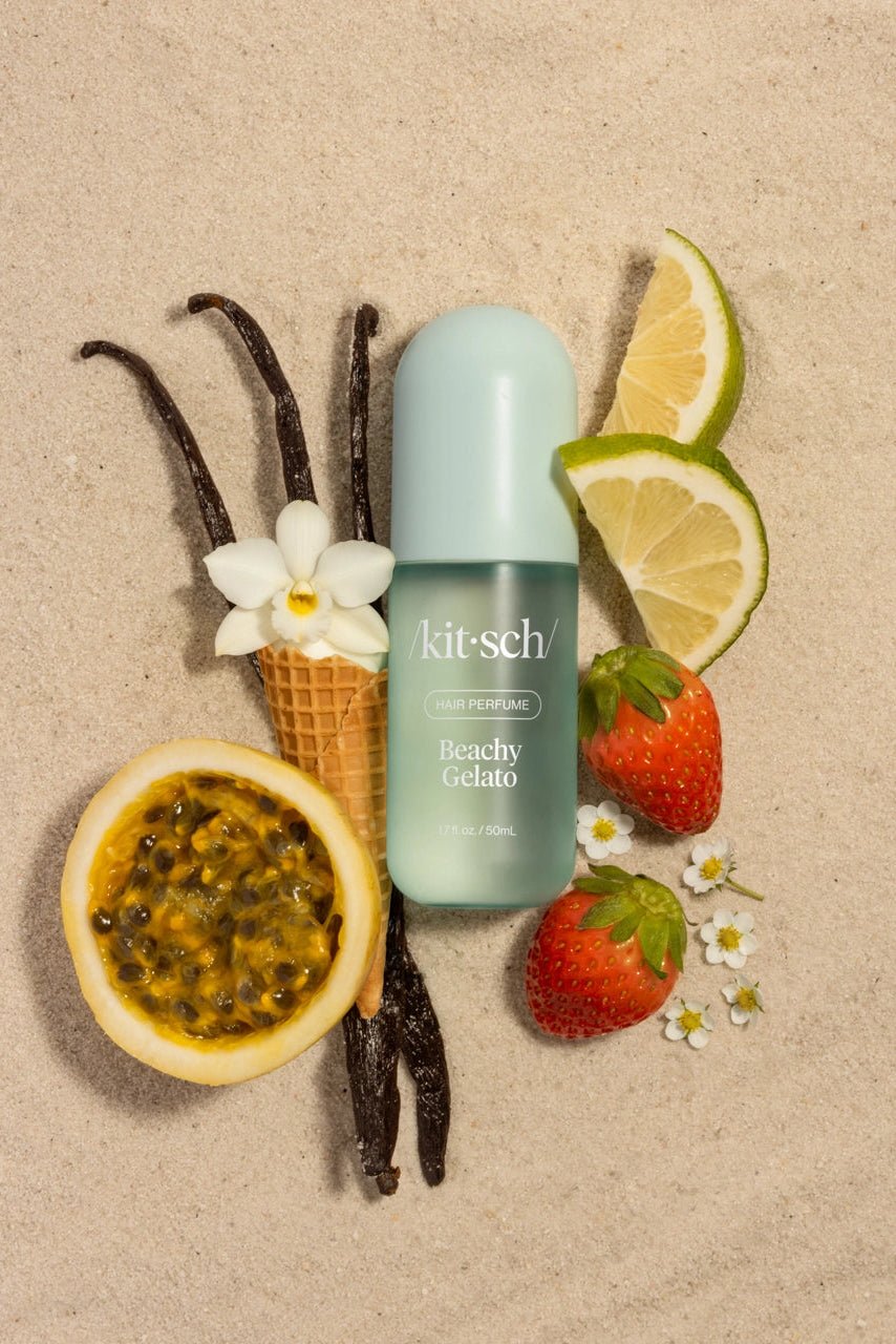 Kitsch Beachy Gelato Hair and body perfume. Perfect for a little fragrance throughout your day.