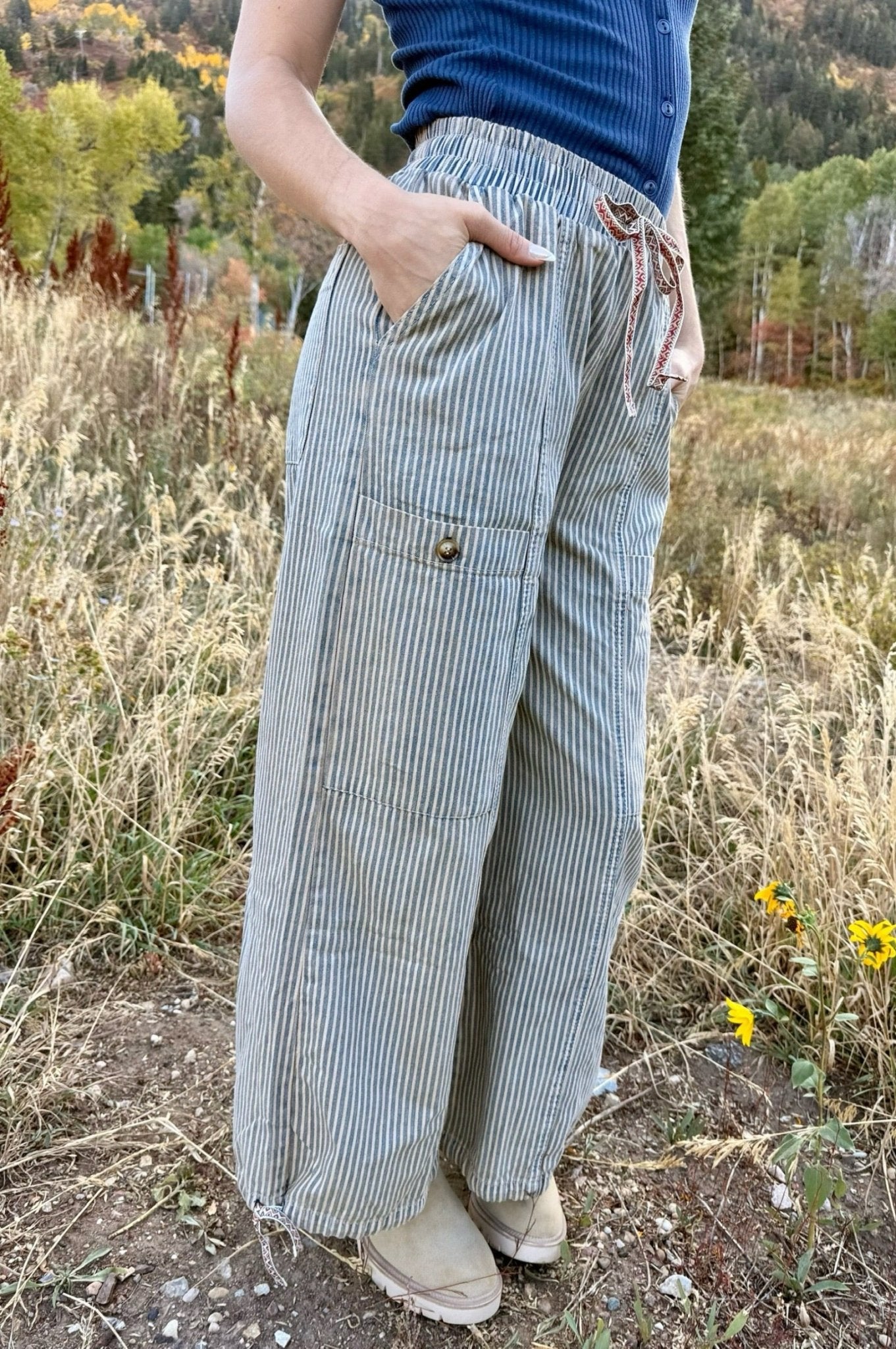 Level Up Striped Pants