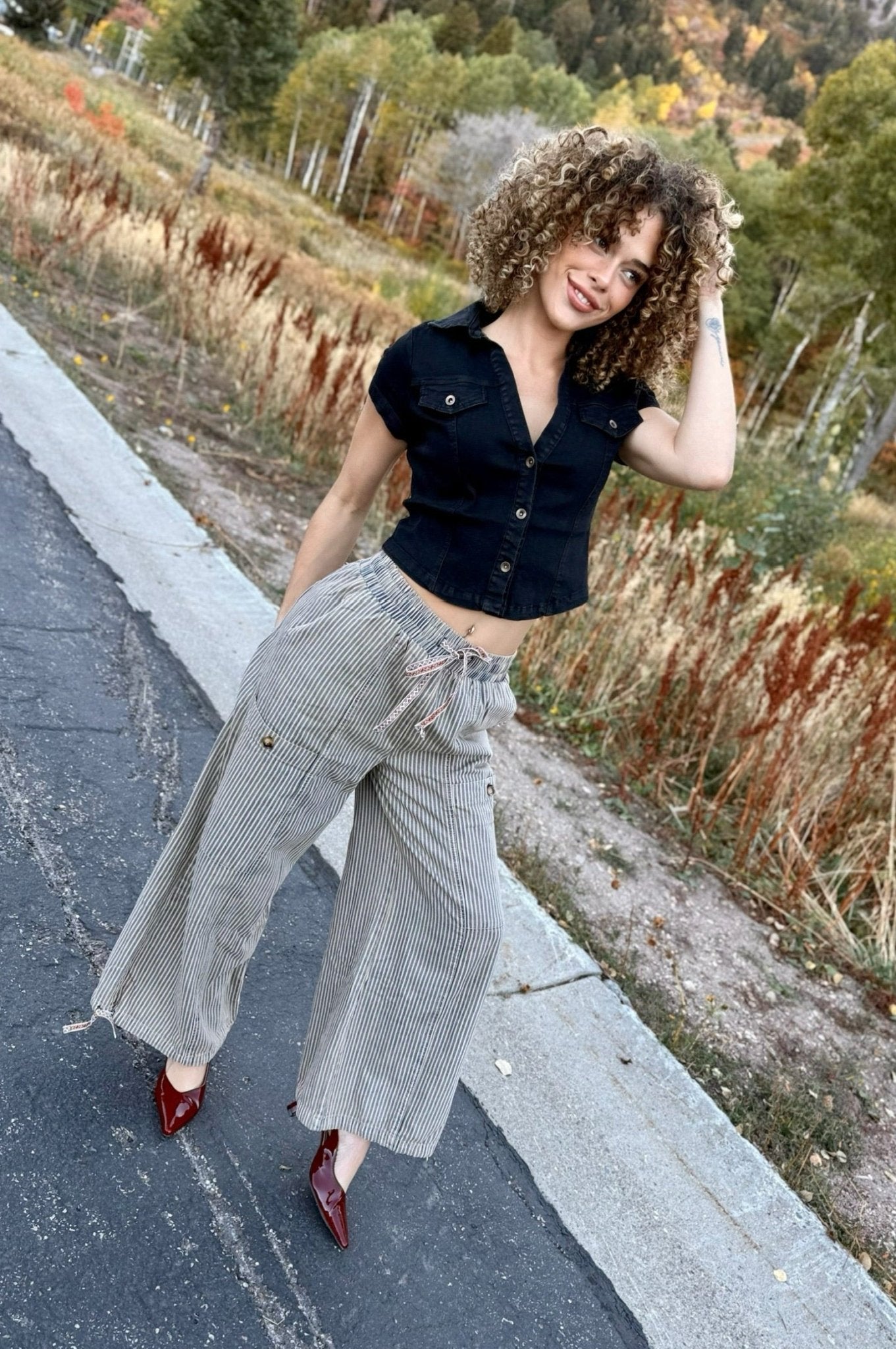 Level Up Striped Pants