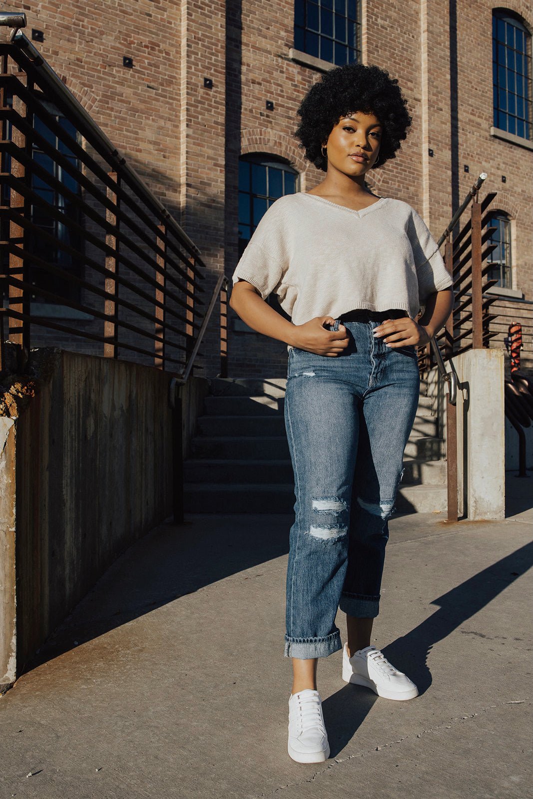 Lindsay Knit Sweater - FINAL SALE