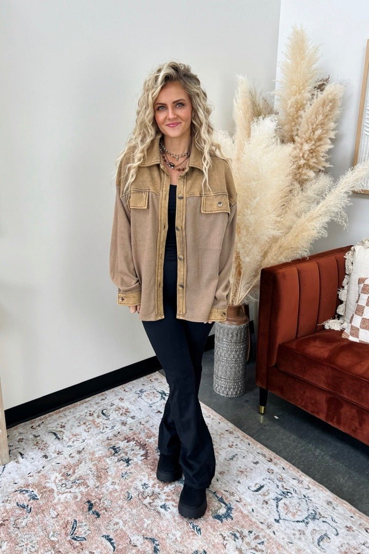 London Fog Thermal Button Down - FINAL SALE