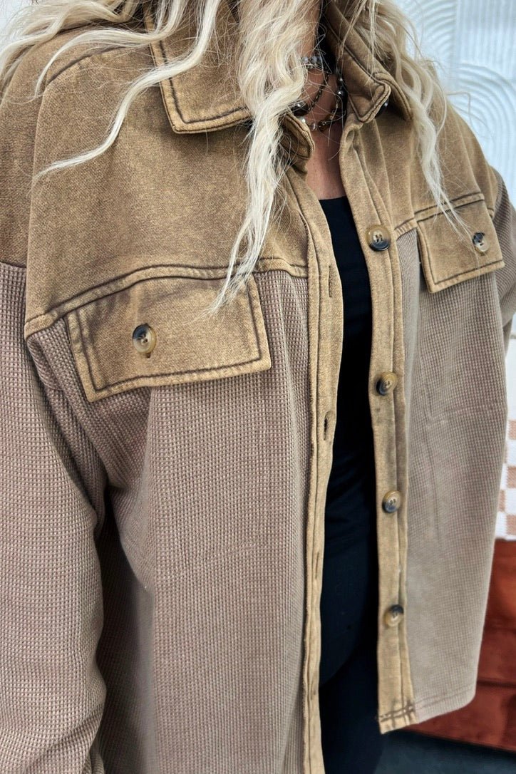 London Fog Thermal Button Down - FINAL SALE