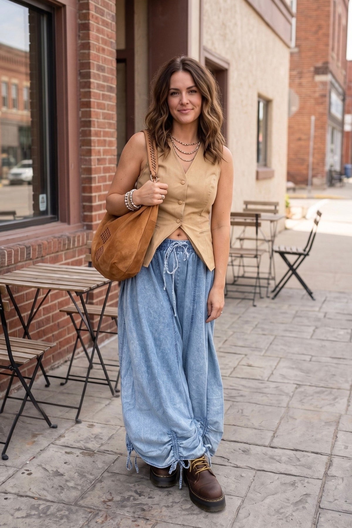 Loose Ends Denim Pants