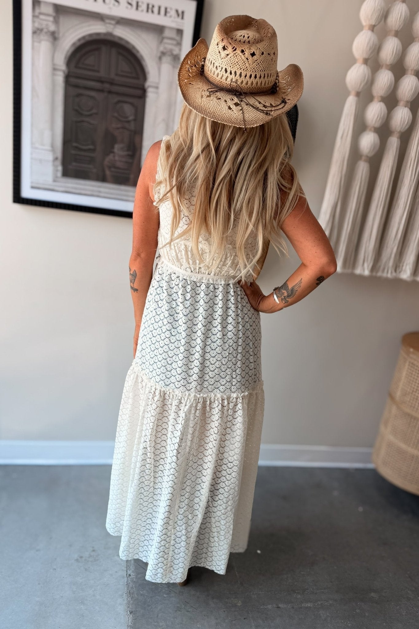 Loved You First Tie Front Maxi Top