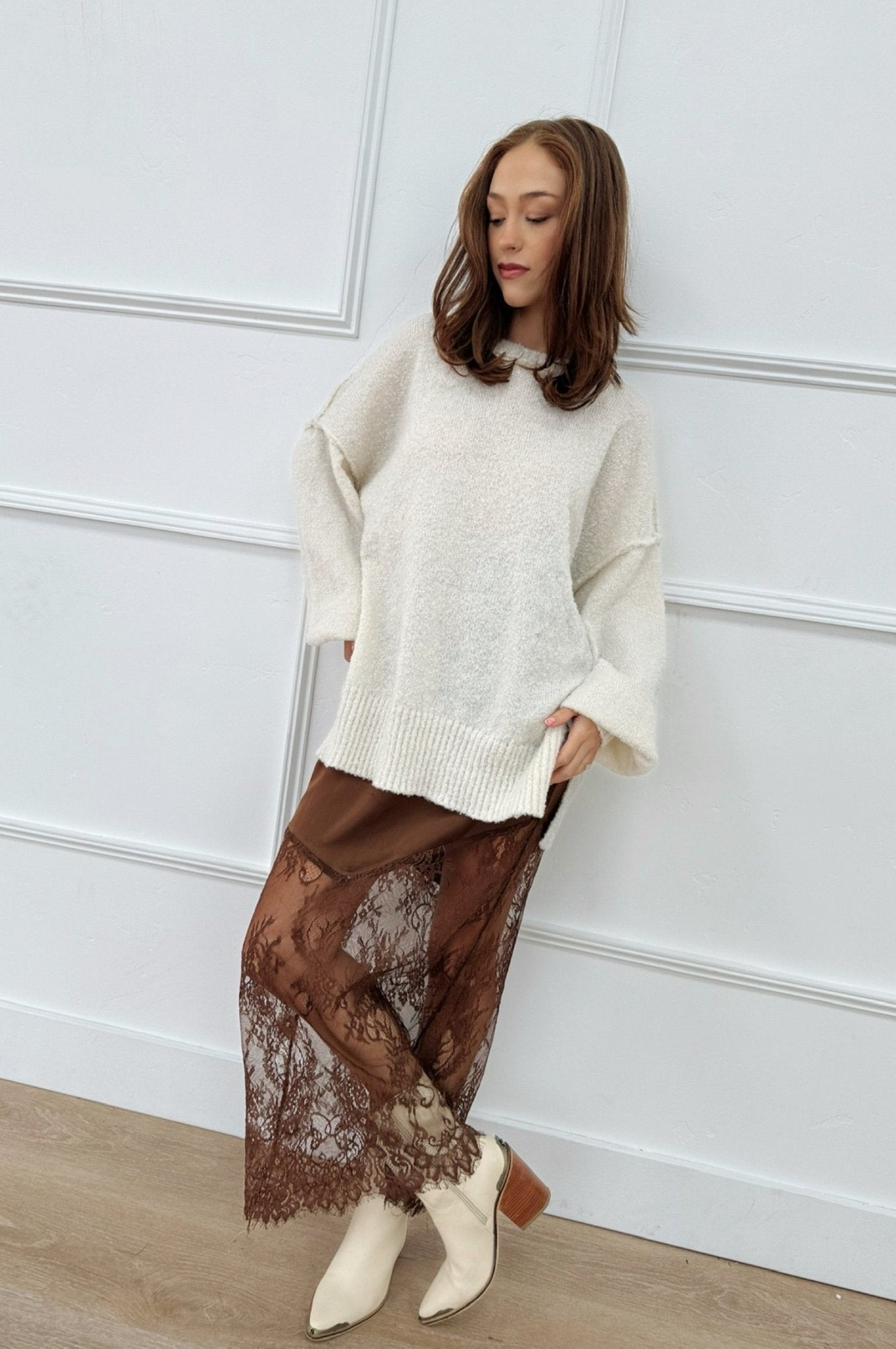 Lover's Lullaby Lace Skirt