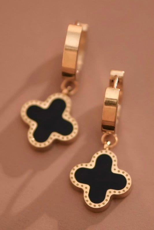 Lucky You Clover Earrings