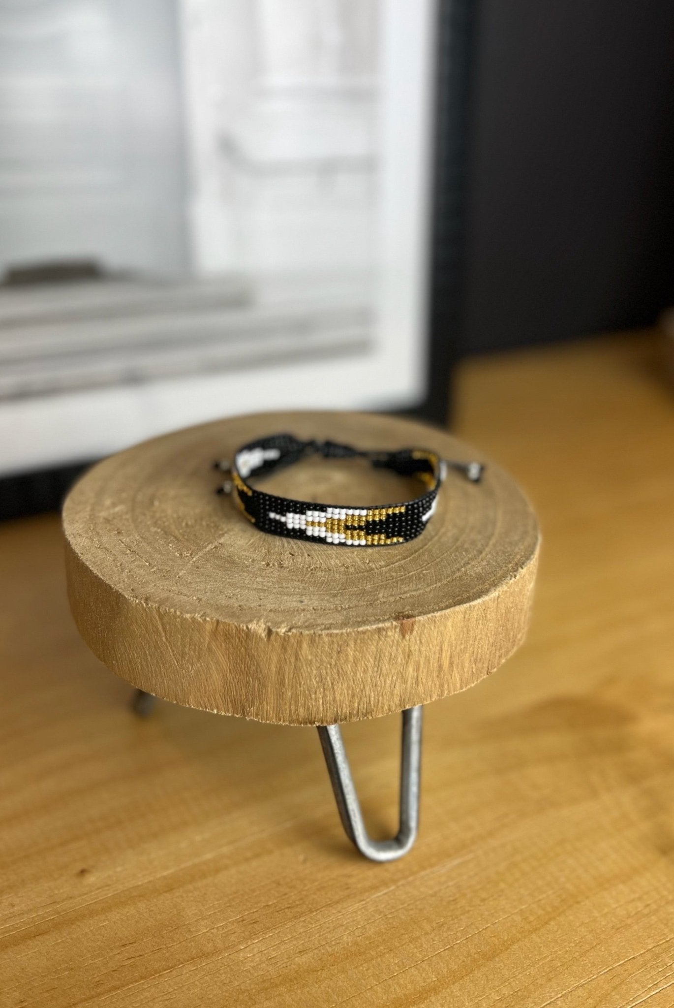 Madden Chunky Beaded Drawstring Bracelet - FINAL SALE