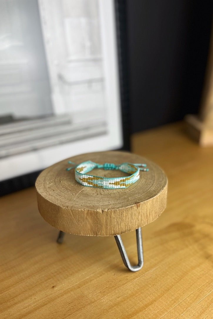 Madden Chunky Beaded Drawstring Bracelet - FINAL SALE