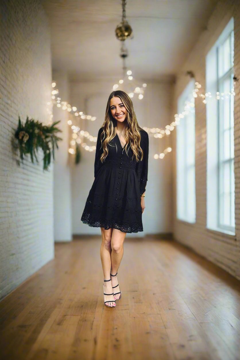 Magic In The Air Dress Lux Collection - FINAL SALE