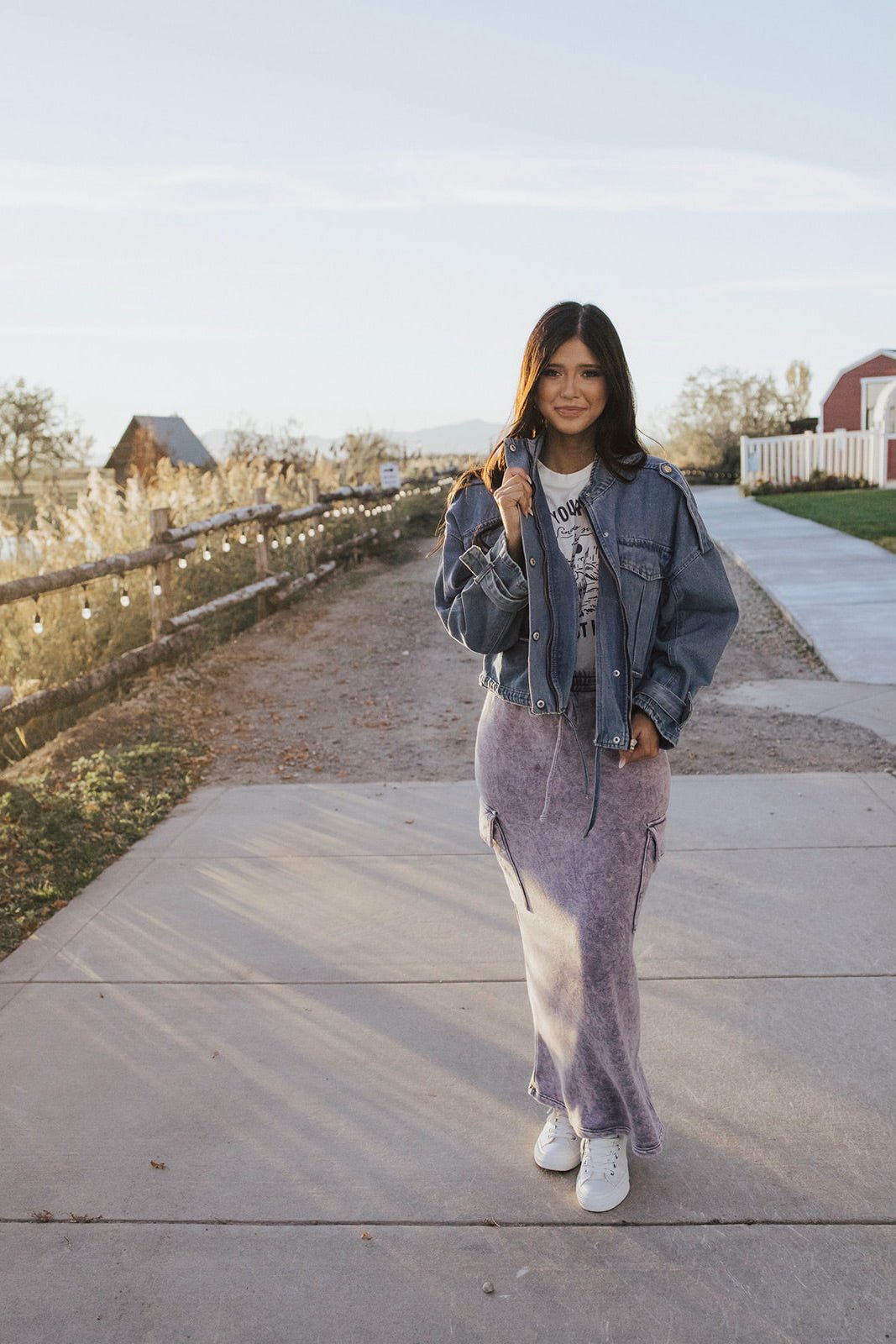 Mandy Denim Jacket - FINAL SALE