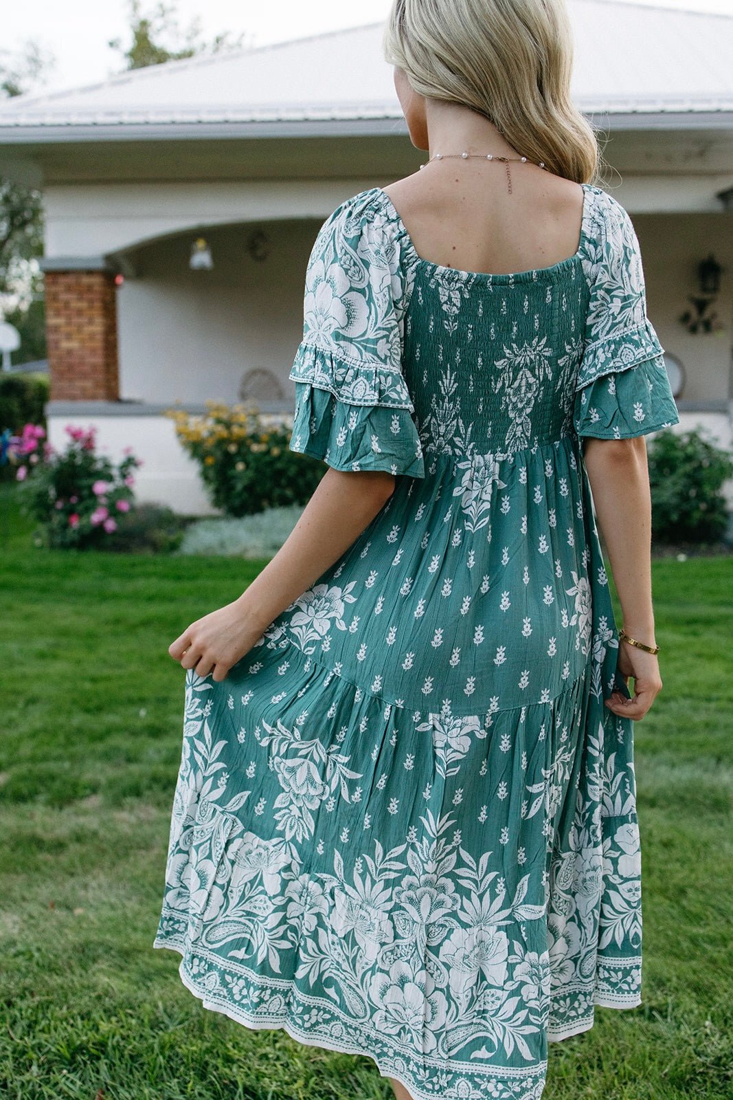 Meet Me in the Meadow Midi Dress