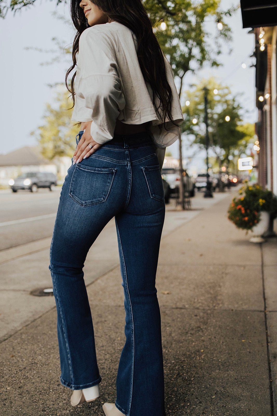 Melbourne High Rise Flare Jeans - FINAL SALE