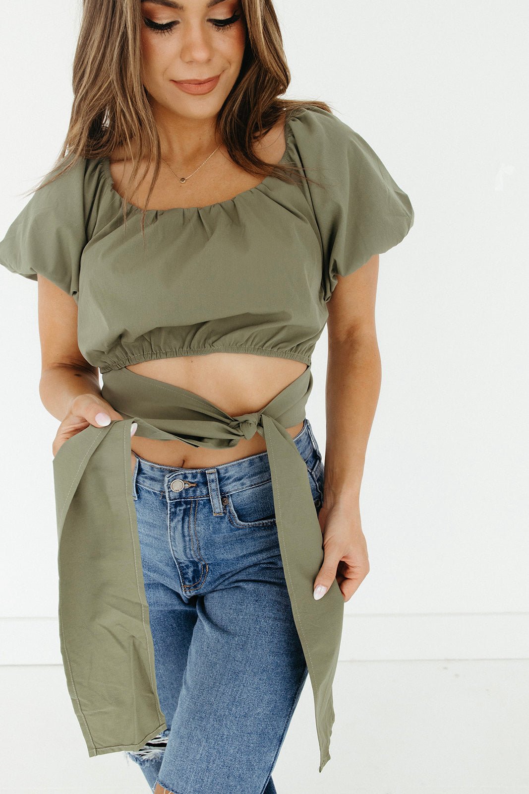 Merlina Puff Sleeve Top - FINAL SALE