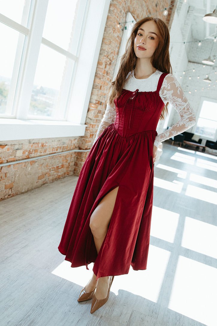 Merlot Corset Dress