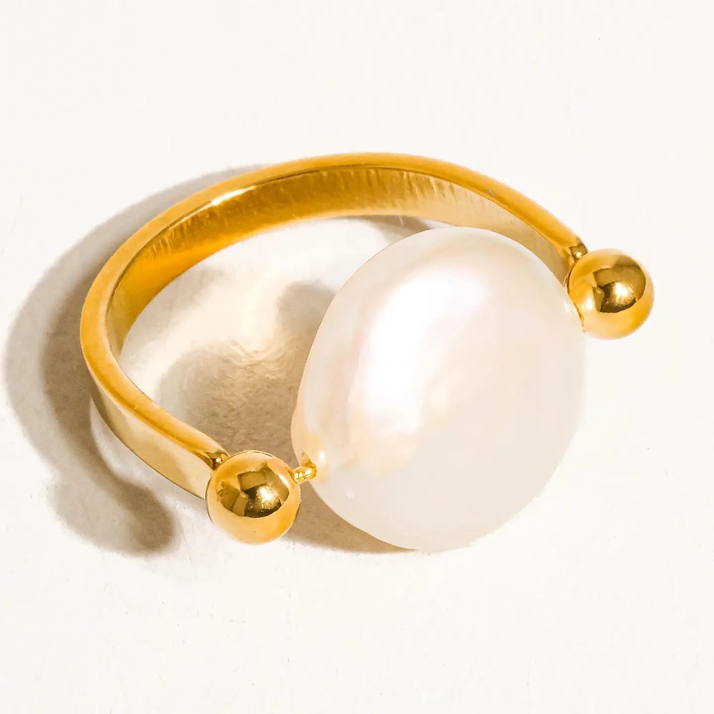 Moonlight Pearl Ring