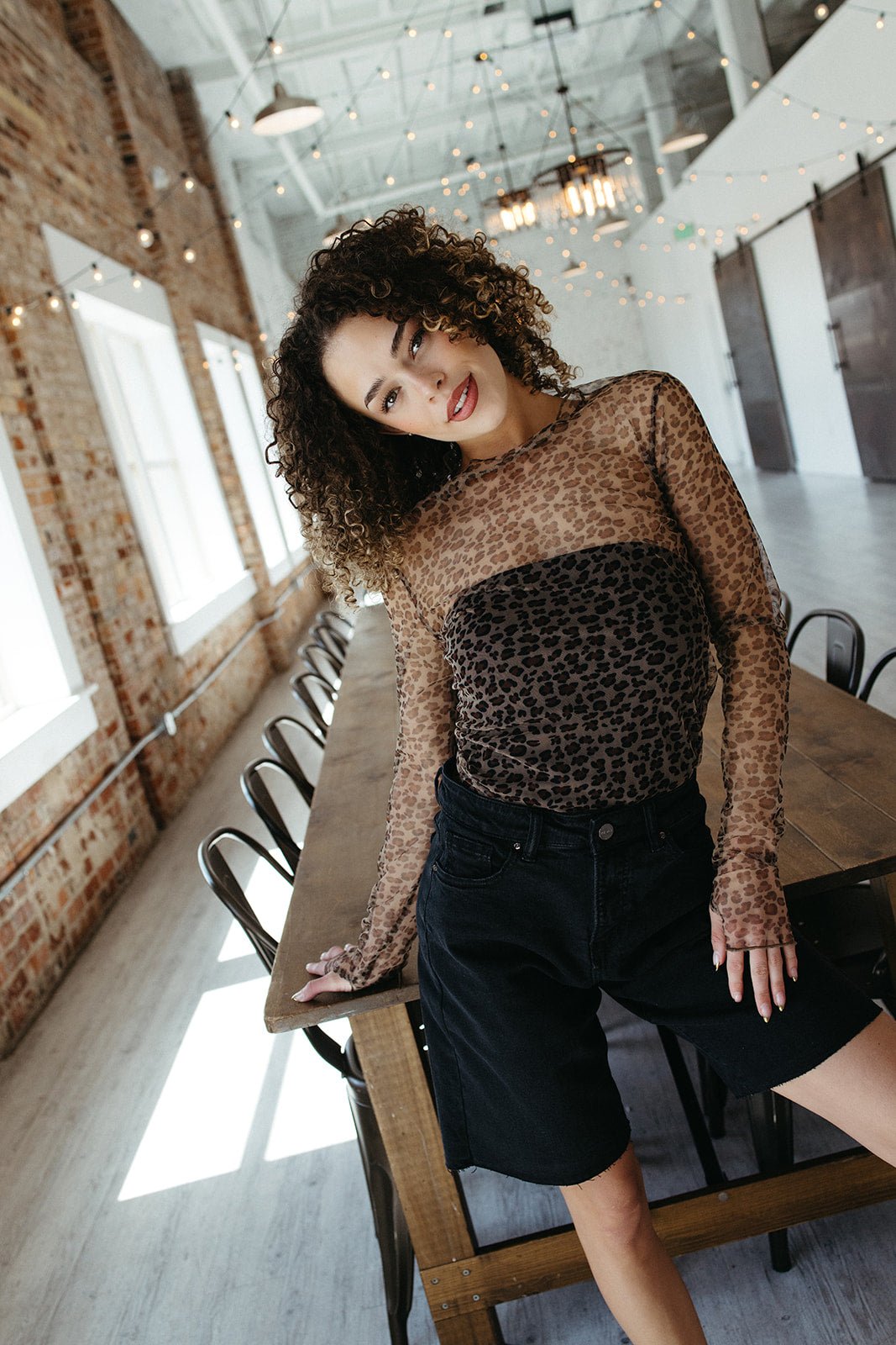 Night Roamer Mesh Top