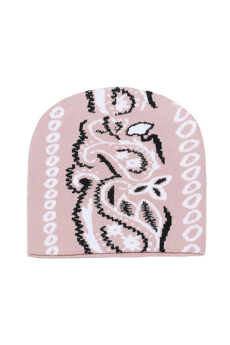 Nothing Personal Paisley Beanie