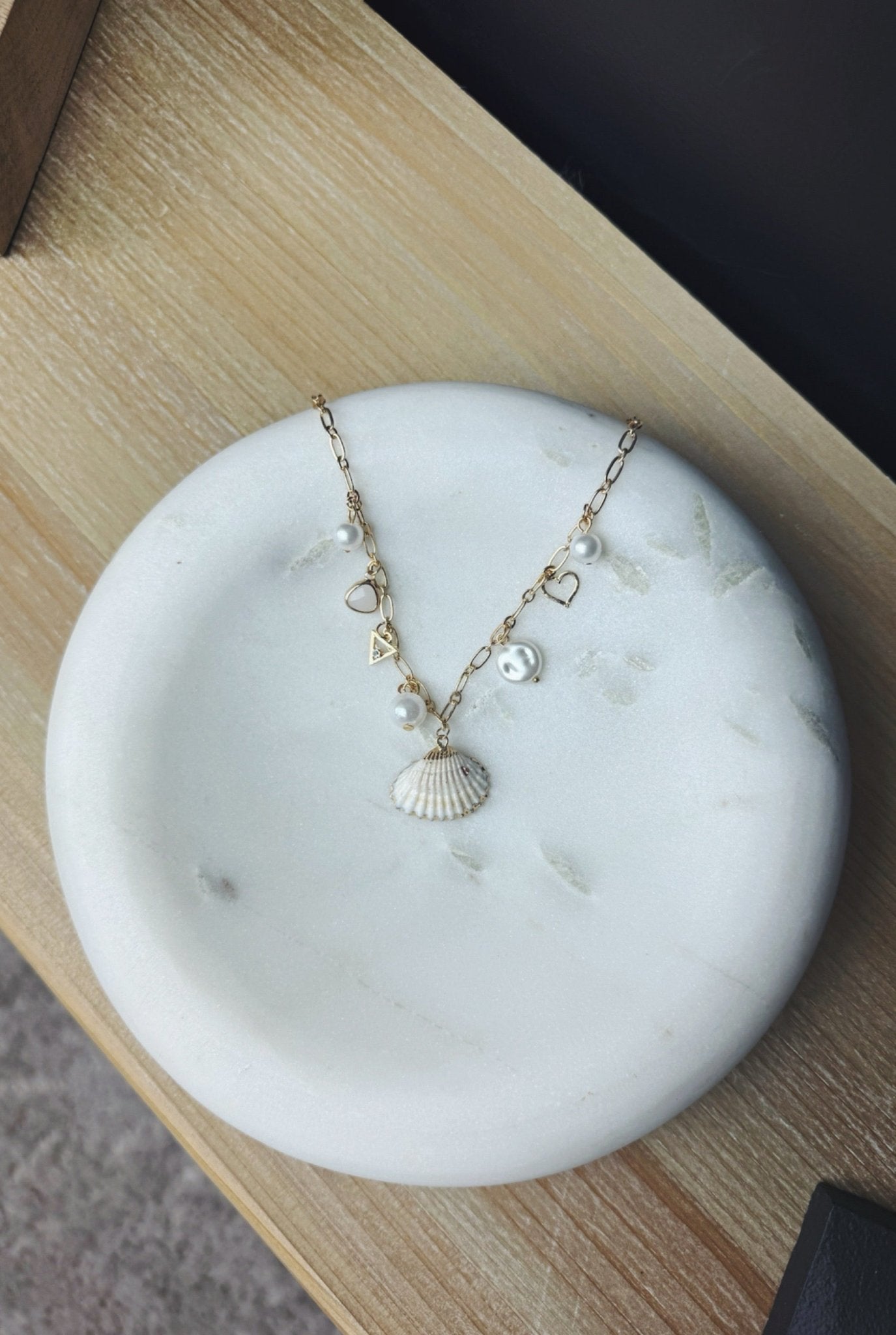 Ocean Trinket Charm Necklace