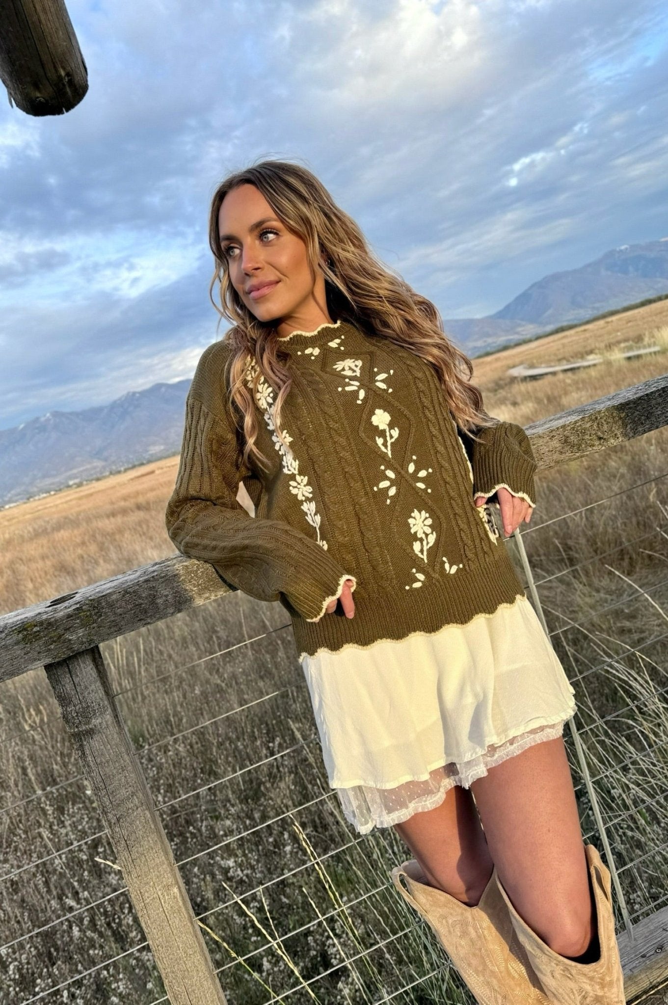 Olive You Lots Sweater