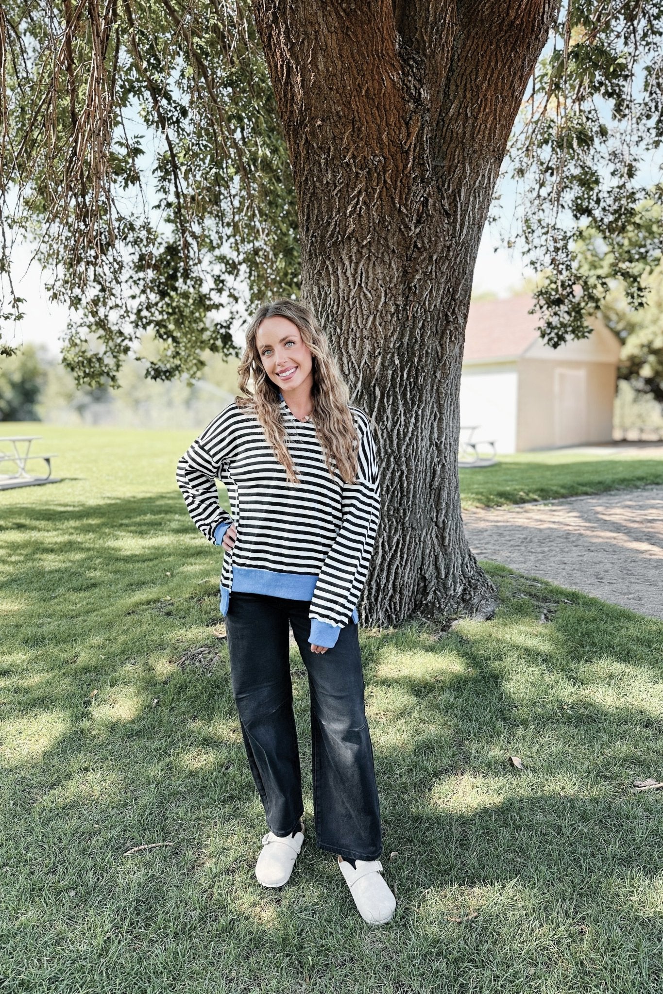 Out Of Line Pullover