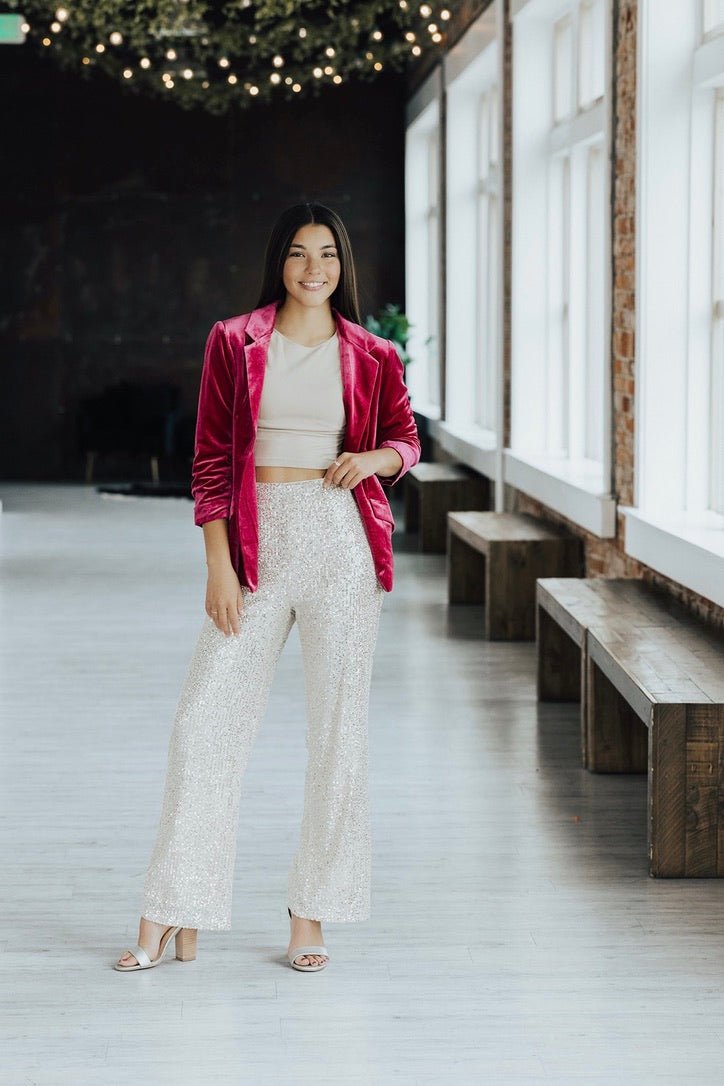 Owen Velvet Blazer - FINAL SALE