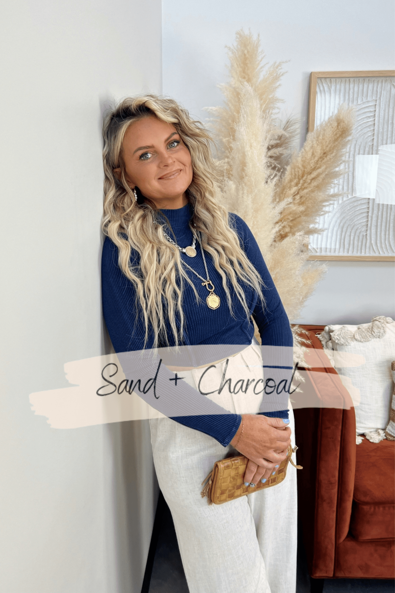 Pepper Mock Neck Crop Top - FINAL SALE