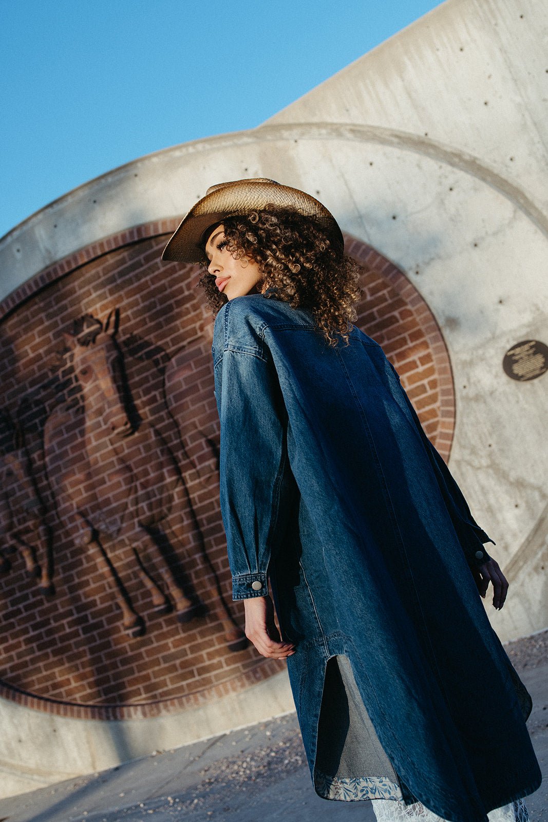 Prairie Drip Denim Jacket