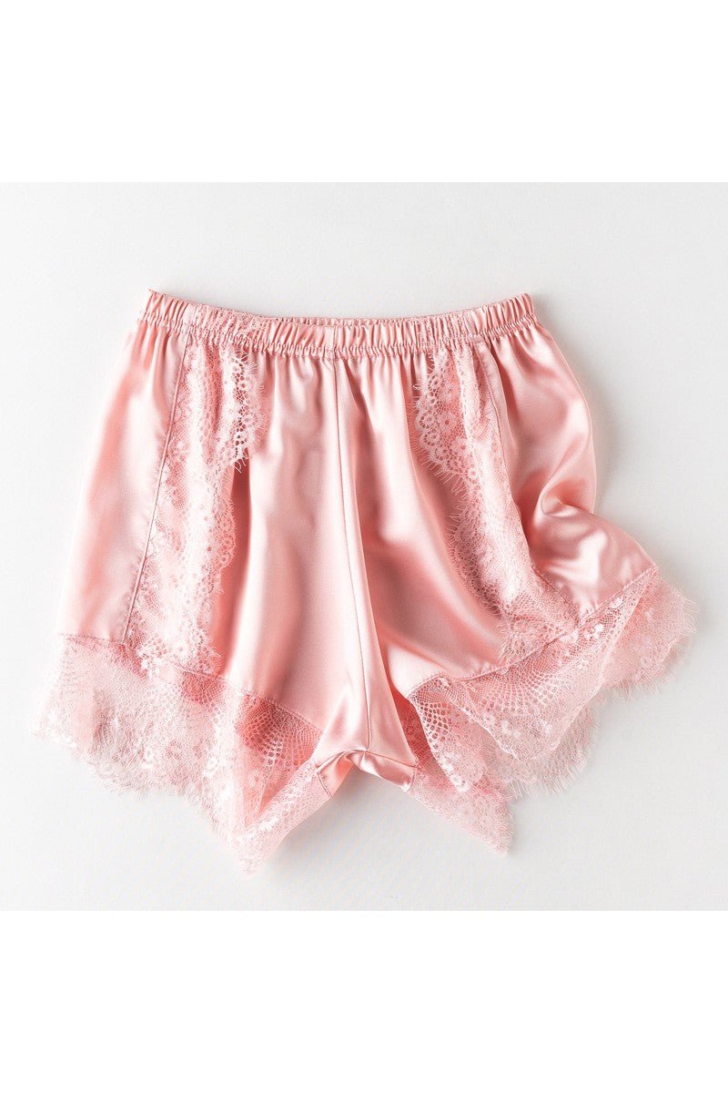 Pretty Little Things Lace Trimmed Shorts