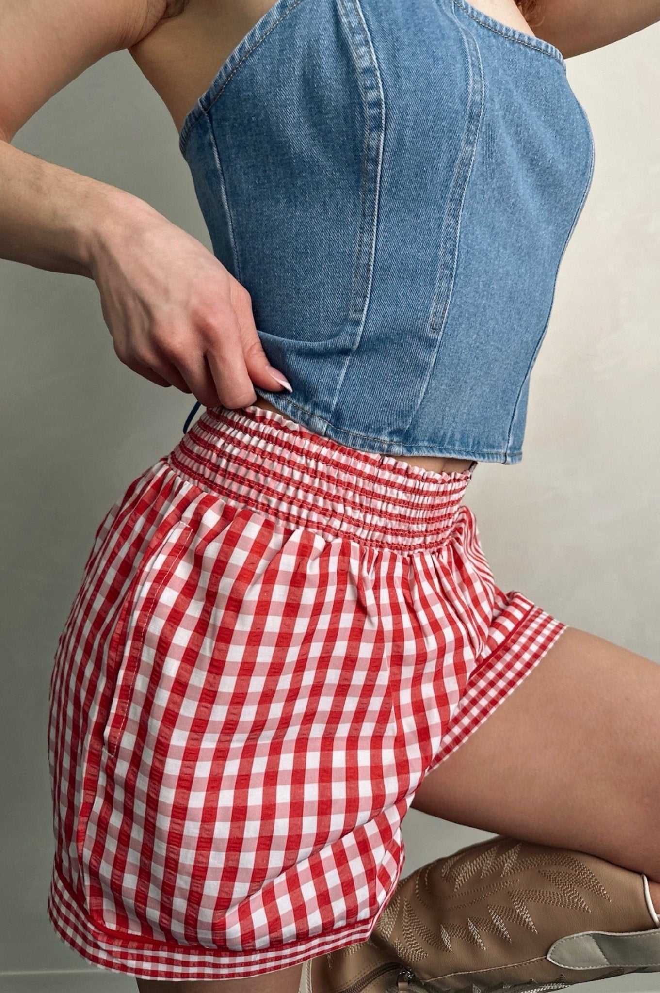 Red Dirt Picnic Shorts
