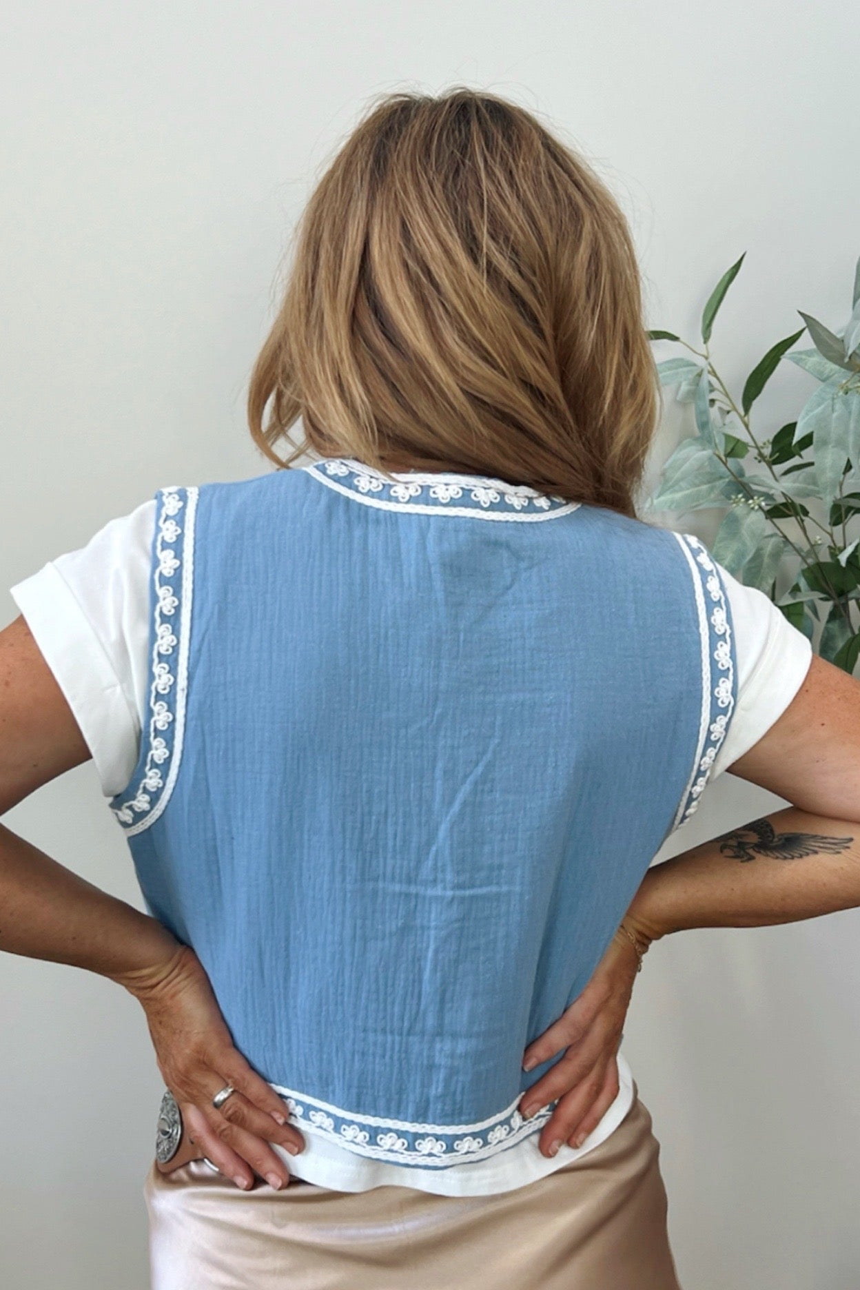 Rhythm Woven Vest - FINAL SALE