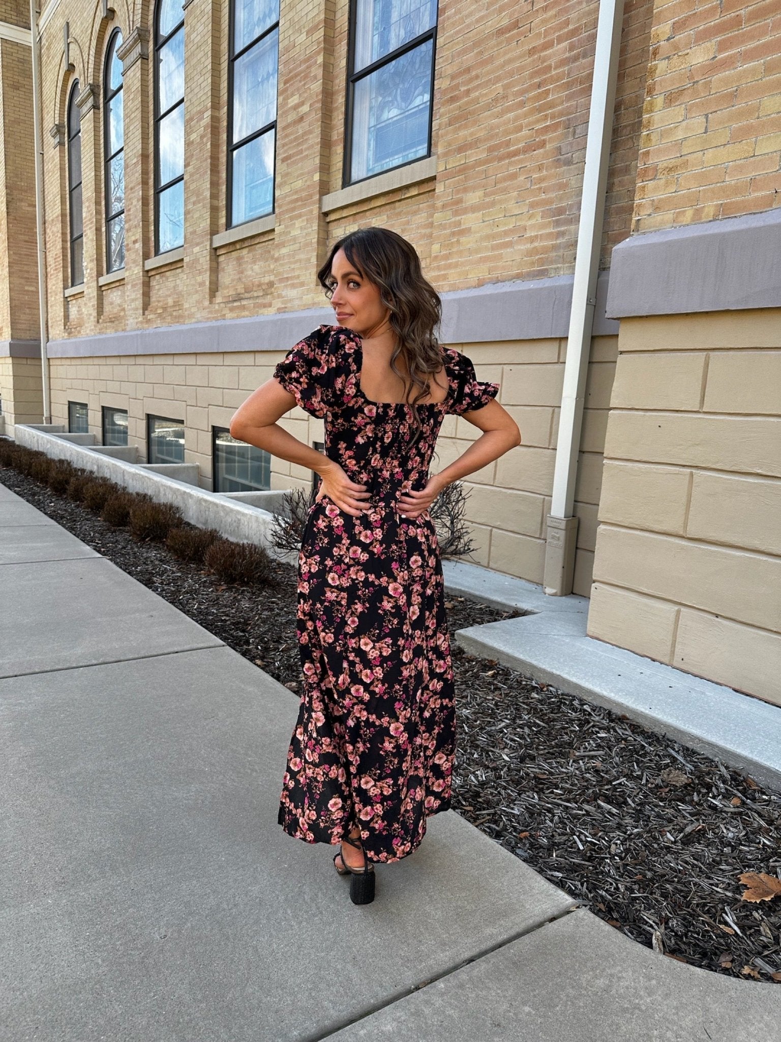 Rosewood Floral Maxi Dress