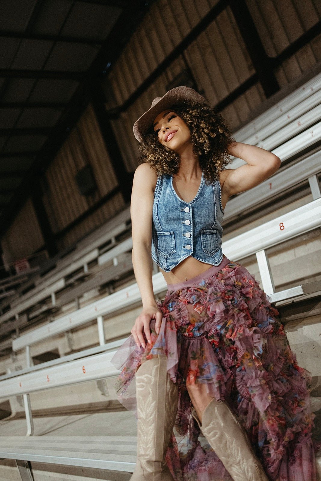 Saloon Stitch Western Boots