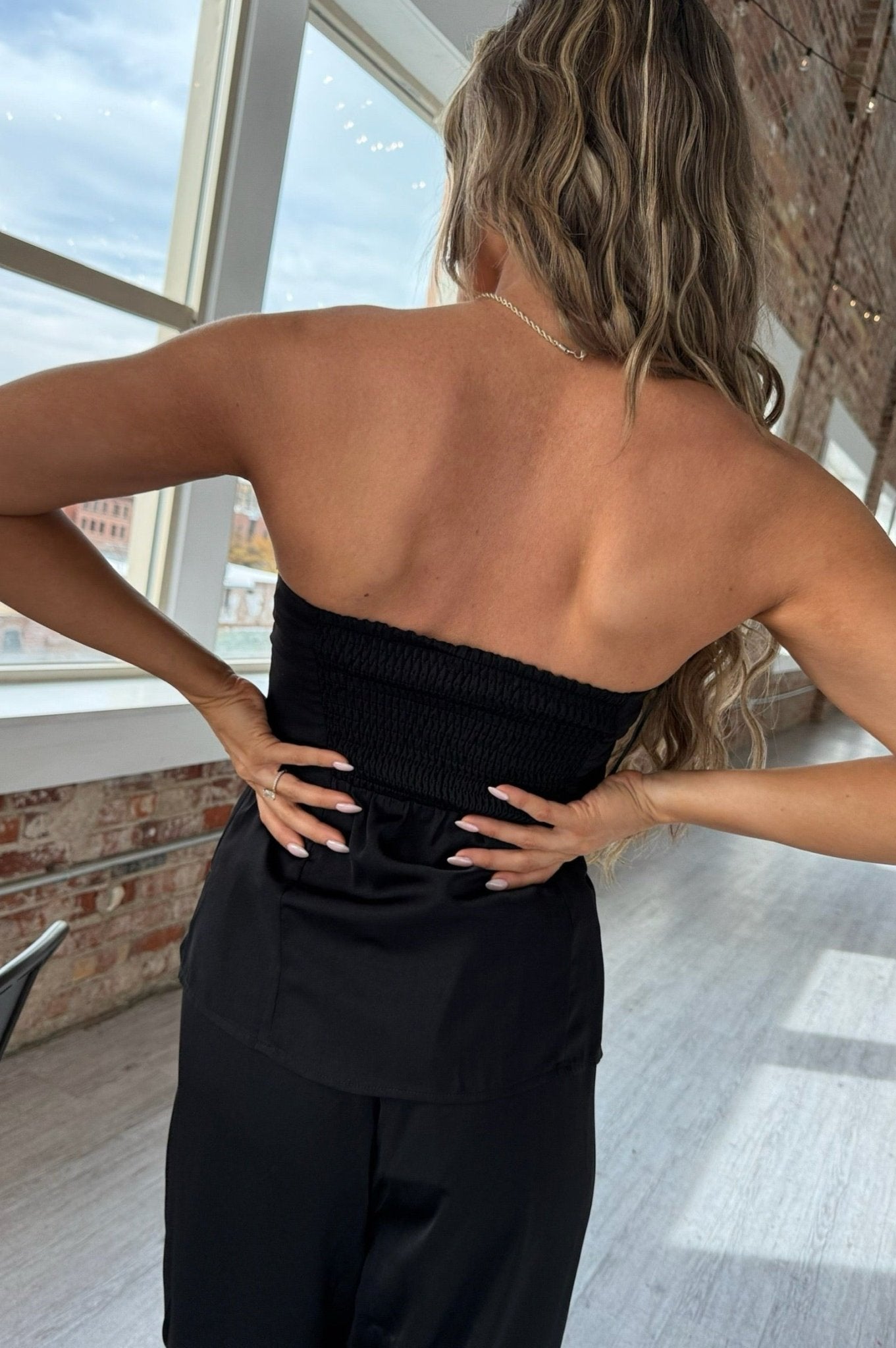 Satin Season Tube Top