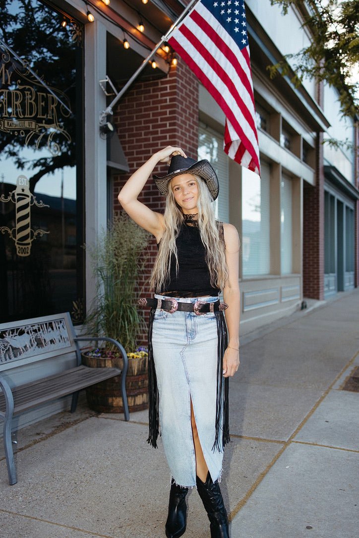 Scottsdale Denim Maxi Skirt - FINAL SALE