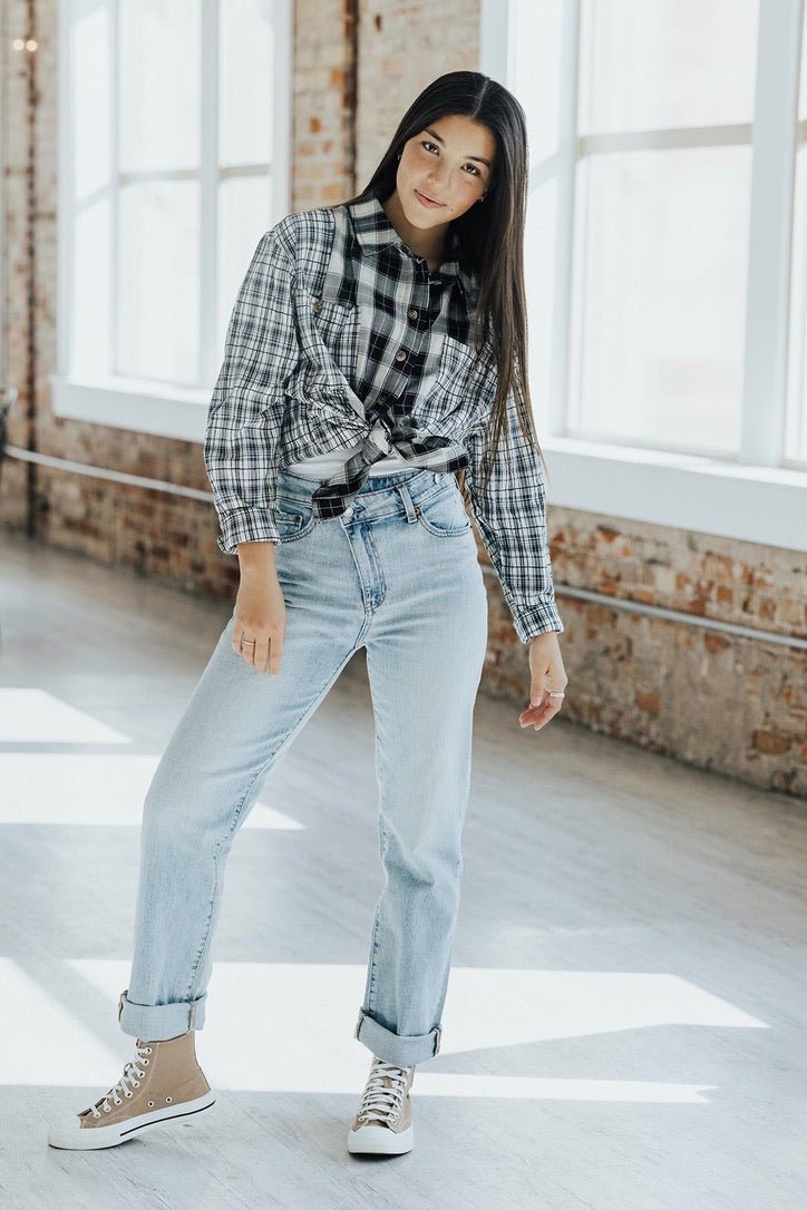 Senna Plaid Shirt - FINAL SALE