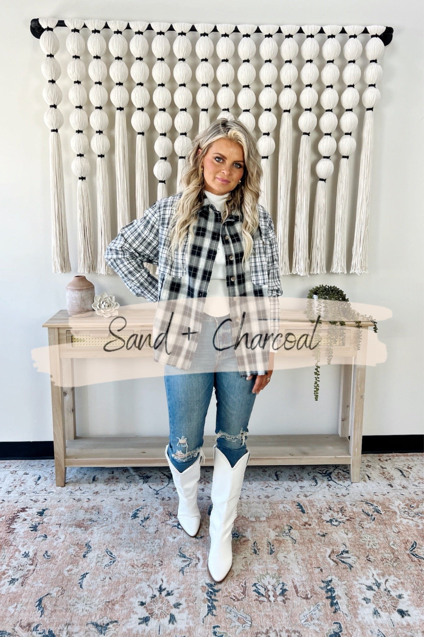 Senna Plaid Shirt - FINAL SALE