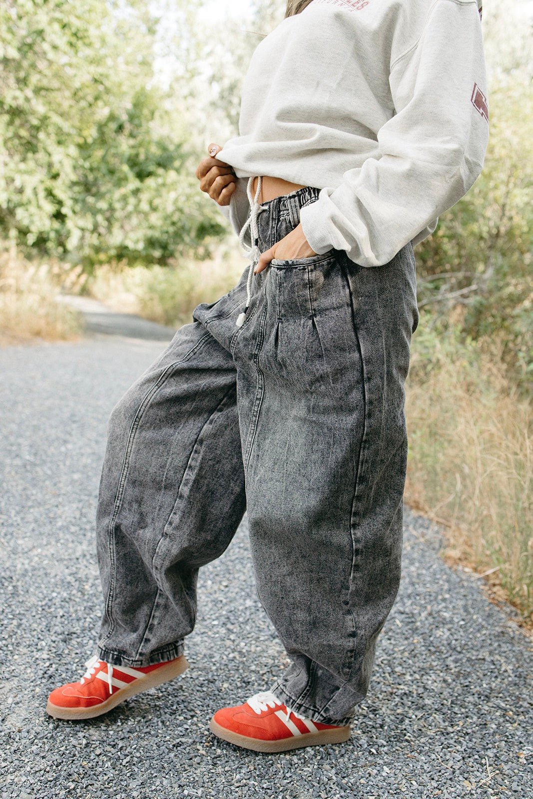 Smokestack Washed Denim Barrels