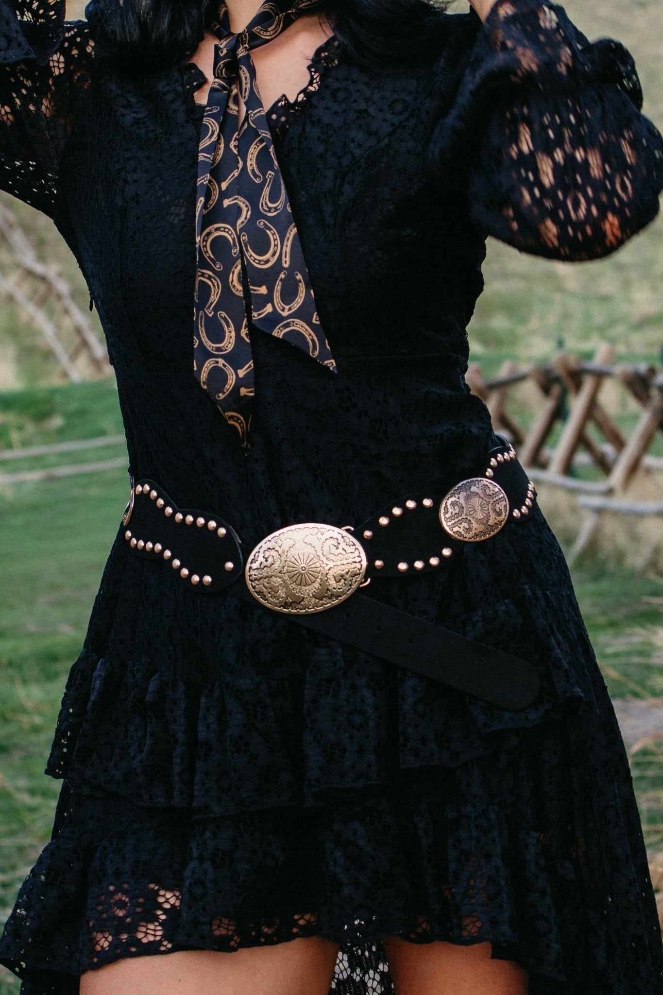 Stand Your Ground Belt Black/Gold