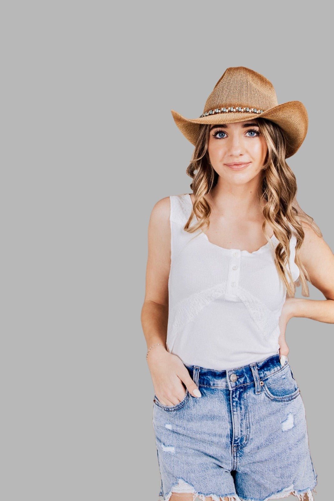 Swan Song Lace Tank - FINAL SALE