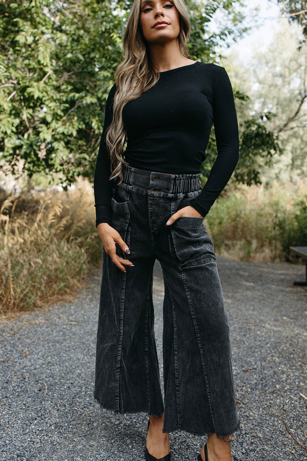 Talk To The Hem Corduroy Pants